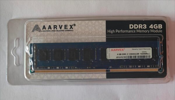AARVEX DDR3 4GB RAM